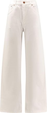 Aspesi Wide Leg Denim Trousers
