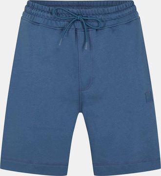HUGO BOSS Mens Short Elasticated Drawstring Shorts in.Open Blue - Size 6XL