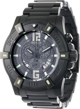 Invicta Chronograph Black Dial Mens Watch 0358