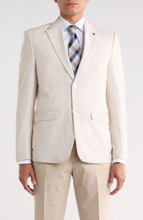 Soul of London Linen Blazer in Off White at Nordstrom Rack, Size 40