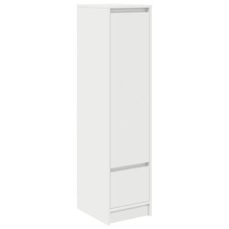 vidaXL Credenza Bianca 29,5x34x119,5 Cm In Legno Multistrato - Vidaxl