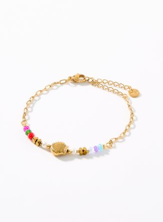 Simons Womens Shell bead bracelet