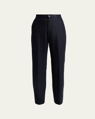 SETCHU Flannel Straight Leg Pants
