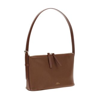 A.P.C. Vera Shoulder Bag - female - A.P.C. - Shoulder Bags - Brown - ONE SIZE - Bags