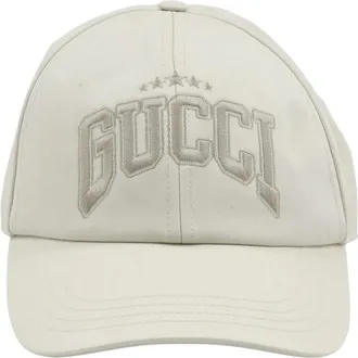 Gucci Caps, male, Beige, Size: M Pecchi Baseball Hat