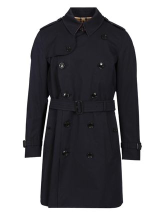 Burberry The Kensington Coats Blu-Uomo