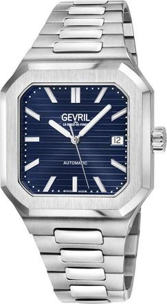 Gevril Group Grand Concourse Automatic Blue Dial Mens Watch 41301B