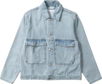 Edmmond Studios Bleach Jacket - Heren - Spijkerjassen - Blauw - L - Katoen - Jassen
