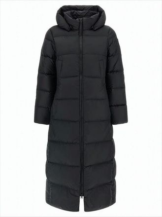 Canada Goose Quilted Down Coat With High Collar