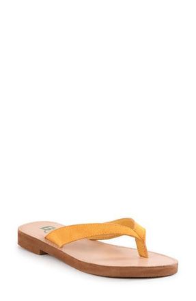 BC Footwear Deliah Flip Flop in Yellow at Nordstrom, Size 9.5