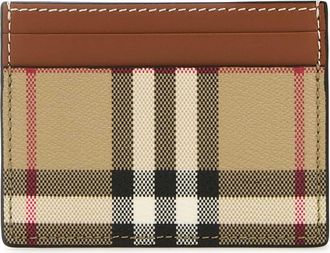 Burberry Printed Canvas Card Holder