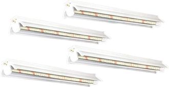 OEM L&aacute;mpara Led T5 Para Cultivo De Plantas, Espectro Completo, 42 Cm, Con Reflector Y Dise&ntilde;o En Cadena, Ideal Para Pl&aacute;ntulas Y Sustratos De Cultivo