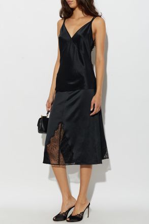 Anine Bing Malou Skirt, Womens, Black