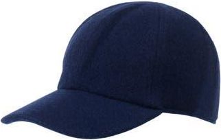 Amicale Cashmere Wool & Cashmere Faux Shearling Lined Knit Baseball Cap in Navy at Nordstrom Rack, Size Large/x-Large