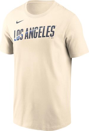 Nike Los Angeles Dodgers City Connect 2-Hit Nike Mens MLB T-Shirt in Brown | N19915ALD-APT