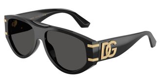 Dolce & Gabbana DG4499 501/87 Womens Sunglasses Black Size 57
