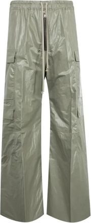 Rick Owens Cargo broek met Cargobelas 15 - Heren - Wijde Broeken - Groen - L - Broeken