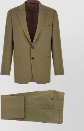 Brioni brunico tailored dress suit notch lapel