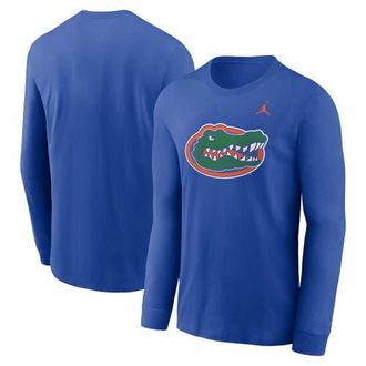 Jordan Brand Mens Jordan Brand Royal Florida Gators Primary Logo Long Sleeve T-Shirt at Nordstrom, Size Xx-Large