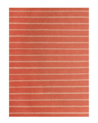 LR Home Lr Home Hipolyta Hand-Woven Striped Area Rug