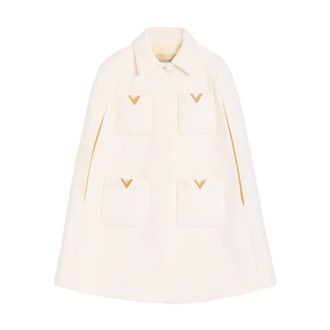 Valentino Garavani Dames, Jassen, Wit, Maat: XS Zijde