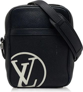 Louis Vuitton Pre-owned Cross Body Bags, female, Blue, Size: ONE SIZE Pre-owned Aerogram Messenger Bag