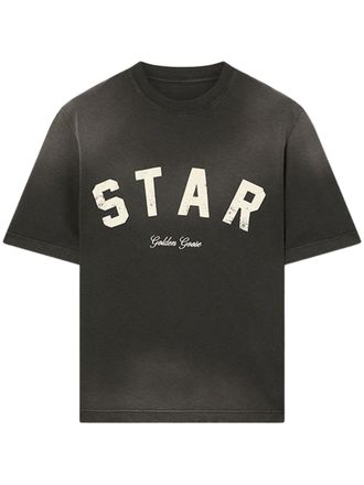 Golden Goose Star Sunfaded Wash Cotton Jersey T-Shirt