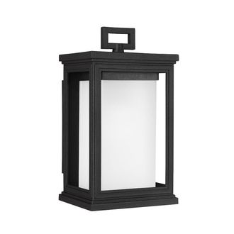 Netlighting Roscoe 1 Light Outdoor Small Wall Lantern Light Black IP44 E27