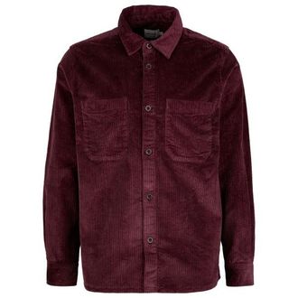 Dedicated Shirt Kil Corduroy Hemd f&uuml;r Herren | rot