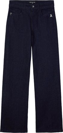 Patrizia Pepe Wijde Denim Broek - Dames - Loose Fit Jeans - Blauw - W30 - Denim - Jeans