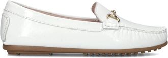 Stefano Lauran Witte Su&egrave;de Mocassins voor dames - Dames - Loafers - Wit - 40 EU - Su&egrave;de - Schoenen