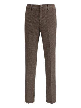 Cruna patterned Trousers - men - Fabric - 48 - Brown