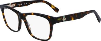 Lacoste L2933N230 Dark Havana Square Full Rim Eyeglasses - Brown