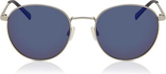 Nautica N100SP 040 Mens Sunglasses Silver Size 51