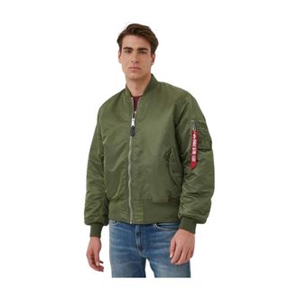 Alpha Industries Uomo, Giacche, Verde, L, new
