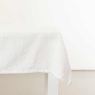 Creole Livia tablecloth - no iron, cream