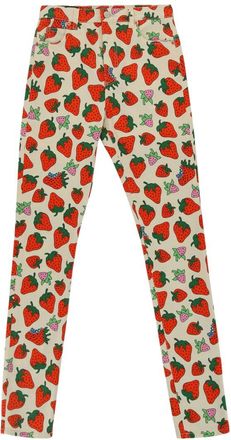 Gucci Strawberry Skinny Leg Pant