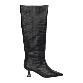 Alma En Pena Heeled Boots, female, Black, 2 UK, High boot mini heel