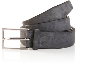 Tom Tailor Synthetikg&uuml;rtel TOM TAILOR, Herren, Gr. 11,5, grau, Rindsleder, G&uuml;rtel Synthetikg&uuml;rtel, Velourslederg&uuml;rtel, Freizeit- und Anzugsg&uuml;rtel, bis Gr. 120