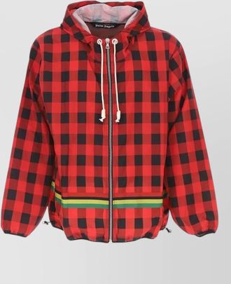 Palm Angels printed raincoat