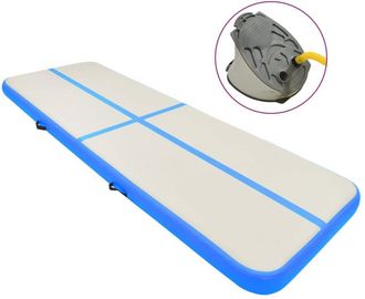 vidaXL Esterilla Inflable De Gimnasia Con Bomba Pvc Azul 300x100x15 Cm Vidaxl