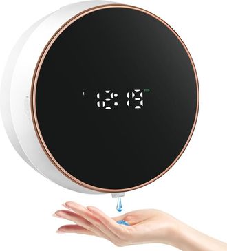 OEM Dispensador De Jab&oacute;n - Sensor Autom&aacute;tico Sin Contacto - Montaje En Pared - 260 Ml - 3 Niveles De Dosis - Indicador De Bater&iacute;a Y Temperatura - Ipx5 - 1