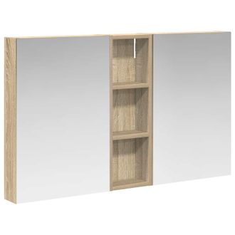 vidaXL Juego De Muebles De Ba&ntilde;o 3 Uds. 100 X 10,5 X 60,5 Cm Vidaxl