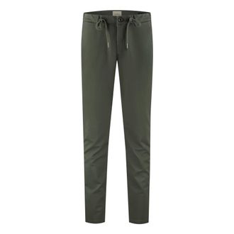 Dstrezzed Dstrezzed - Slim-fit broek - Heren - Broeken - Groen - Maat: W34 L32 Leer