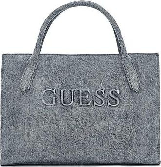 Guess Jodi Tote Satchel Handbags Denim