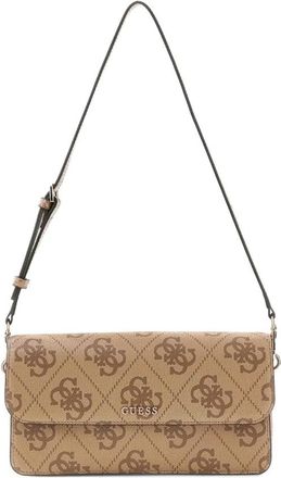 Guess Sadie Shoulder Bag - Dames - Schoudertassen - Beige - ONE Size - Tassen