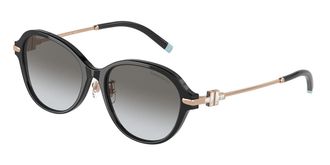 Tiffany & Co. TF4188D Asian Fit 80013C Womens Sunglasses Black Size 55