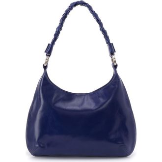 Hobo Madison Leather Shoulder Bag in Winter Violet at Nordstrom