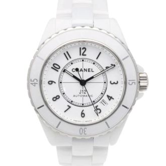 Chanel Pre-owned Vintage Polshorloge - Dames - Pre-owned - Wit - Maat: ONE Size