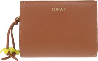 Loewe Brown Leather Wallet (Bi-Fold) (Pre-Owned)